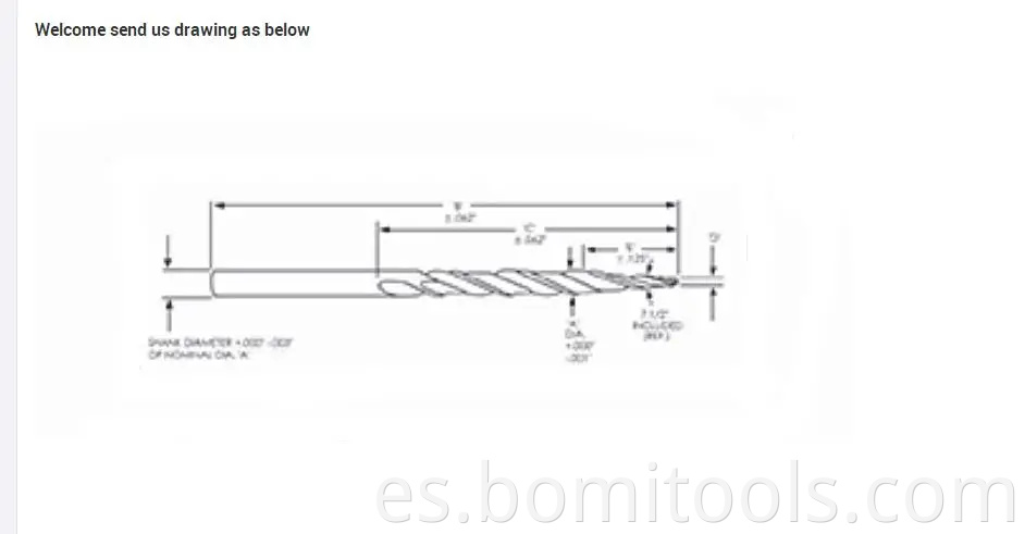 Liquidación HSS Brocas Herramienta de fábrica Broca cónica modificada para requisitos particulares de la herramienta de perforación de la herramienta de perforación